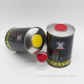 Custom Round Empty Engine Oil Tin Can 1L